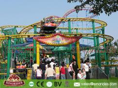 Theme Park Rides Spinning Roller Coaster for Sale