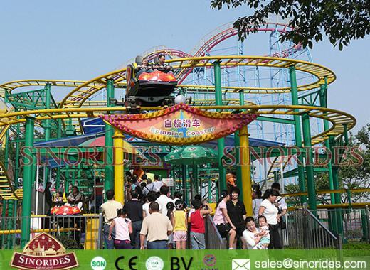 Theme Park Rides Spinning Roller Coaster for Sale