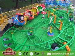 Kids Snail Spinning Roller Coaster Rides for Sale