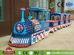 Amusement Park Rides British Trackless Train for Sale