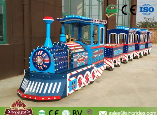 Amusement Park Rides British Trackless Train for Sale