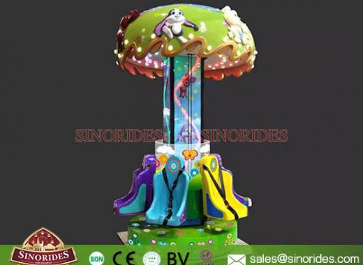 6 Seats Children Rides Mushroom Tower for Sale