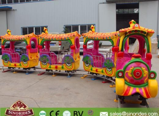 Electric Cartoon Track Train Rides for Sale