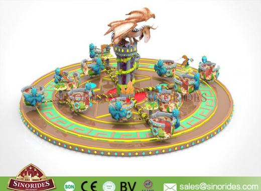 Dragon Warrior Break Dance Funfair Rides for Sale