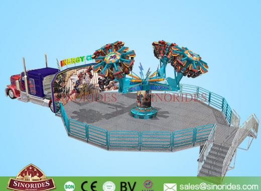 Carnival Amusements Energy Claw Ride for Sale
